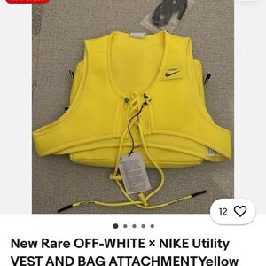 Off-White Optic Yellow Cross Bib